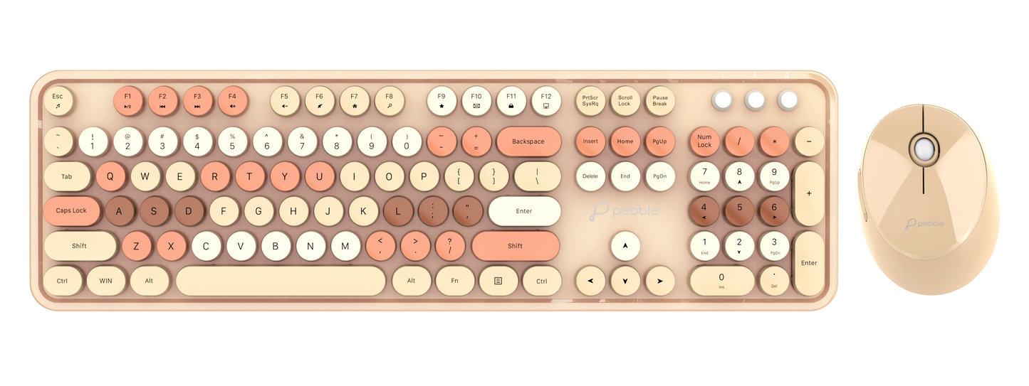 Pebble Digit002 - Peach