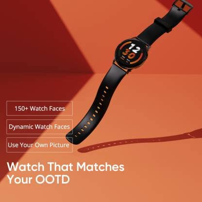 DIZO Watch R AMOLED with 45 mm Dial Size (by realme techLife)