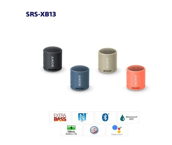 Sony Srs-Xb13 Extra Bass Portable Speaker *