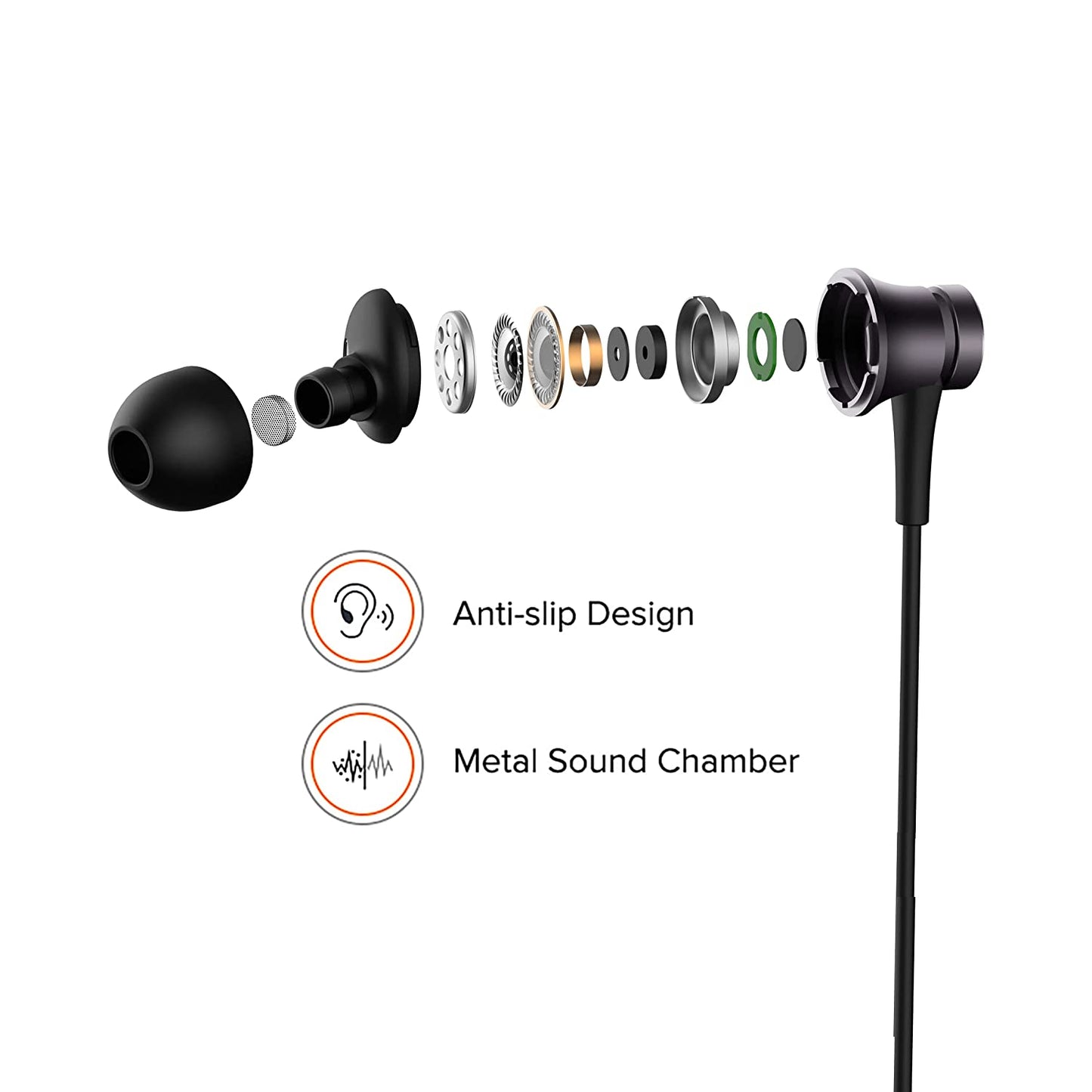 Mi Wired in Ear Earphones with Mic Basic