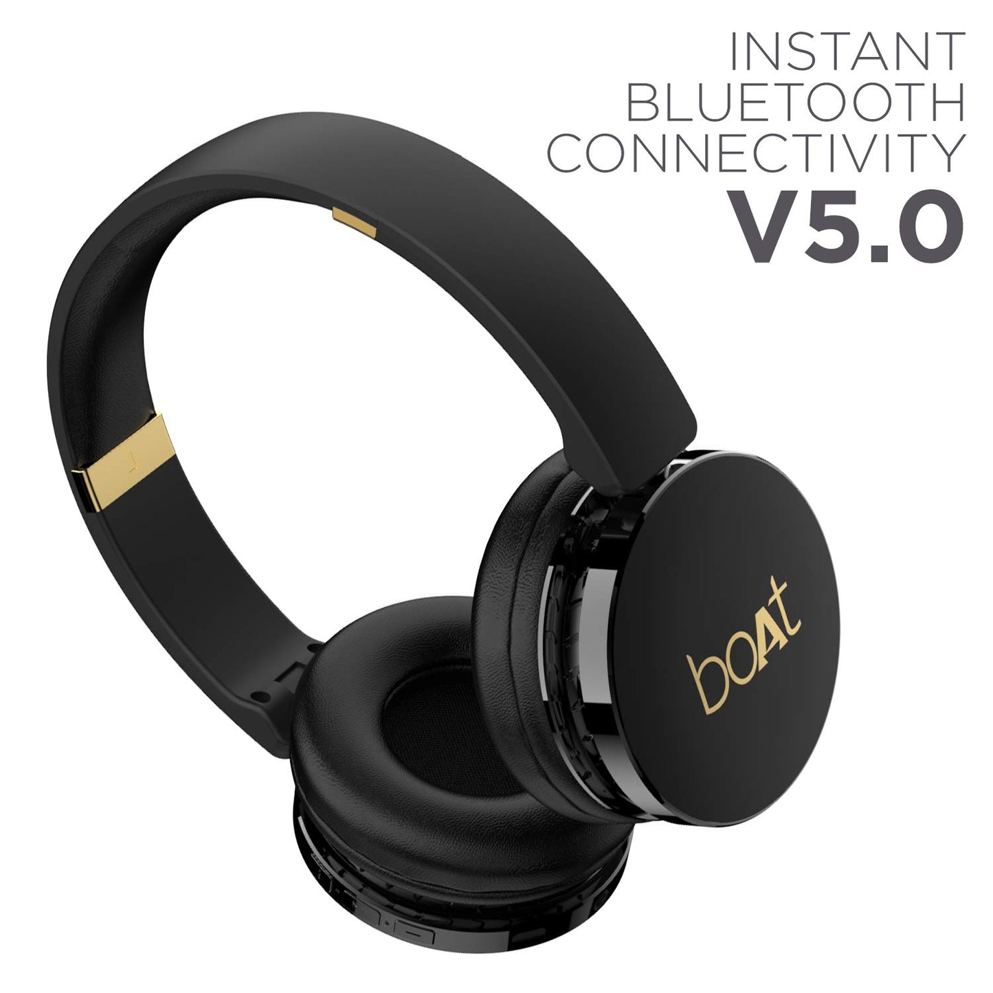 boAt Rockerz 370 On Ear Bluetooth Headphones