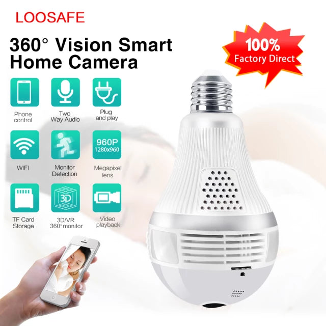 Wireless Bulb camera