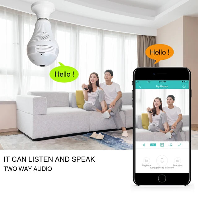 Wireless Bulb camera