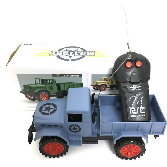 Wireless Remote Control Military Truck