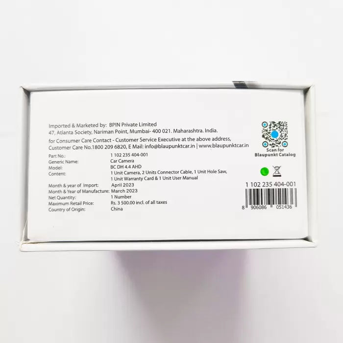 Blaupunkt Reverse Parking Moving Camera BC DH4.4 AHD
by Blaupunkt