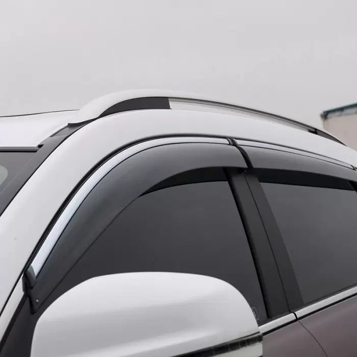 Skoda Kushaq Car Window Door Visor with Chrome Line (Set Of 4 Pcs.)
by Imported