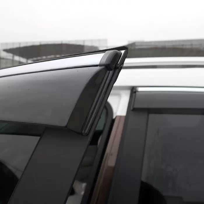 Skoda Kushaq Car Window Door Visor with Chrome Line (Set Of 4 Pcs.)
by Imported