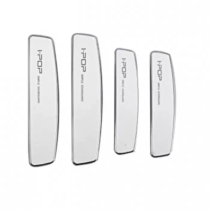 Carex I-POP Orignal Universal Car Door Guard Scratch Protector Black, Silver & White - (Set of 4)
by I Pop