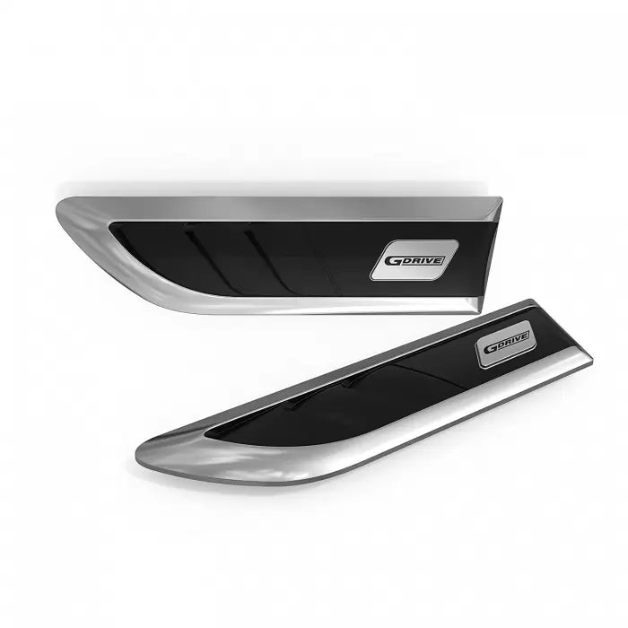 GFX G Drive Side Air Flow Show Vent Chrome Plated - Set Of 2
by GFX