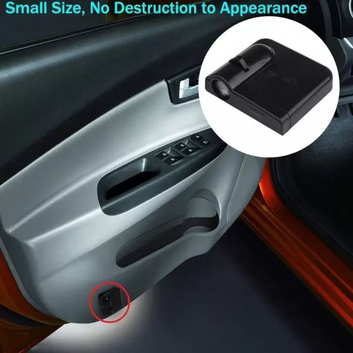 Wireless Car Welcome Logo Shadow Projector Ghost Lights Kit For Mahindra TUV 300 Set Of 2
by Imported