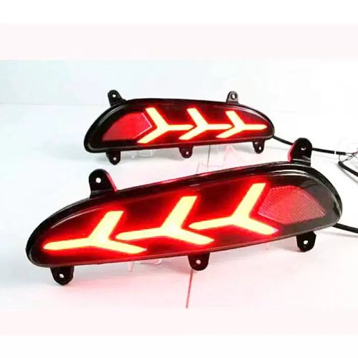 Hyundai i20 Elite 2014-2018 Bumper LED Reflector Lights in Arrow Design (Set of 2Pcs.)
by Imported
