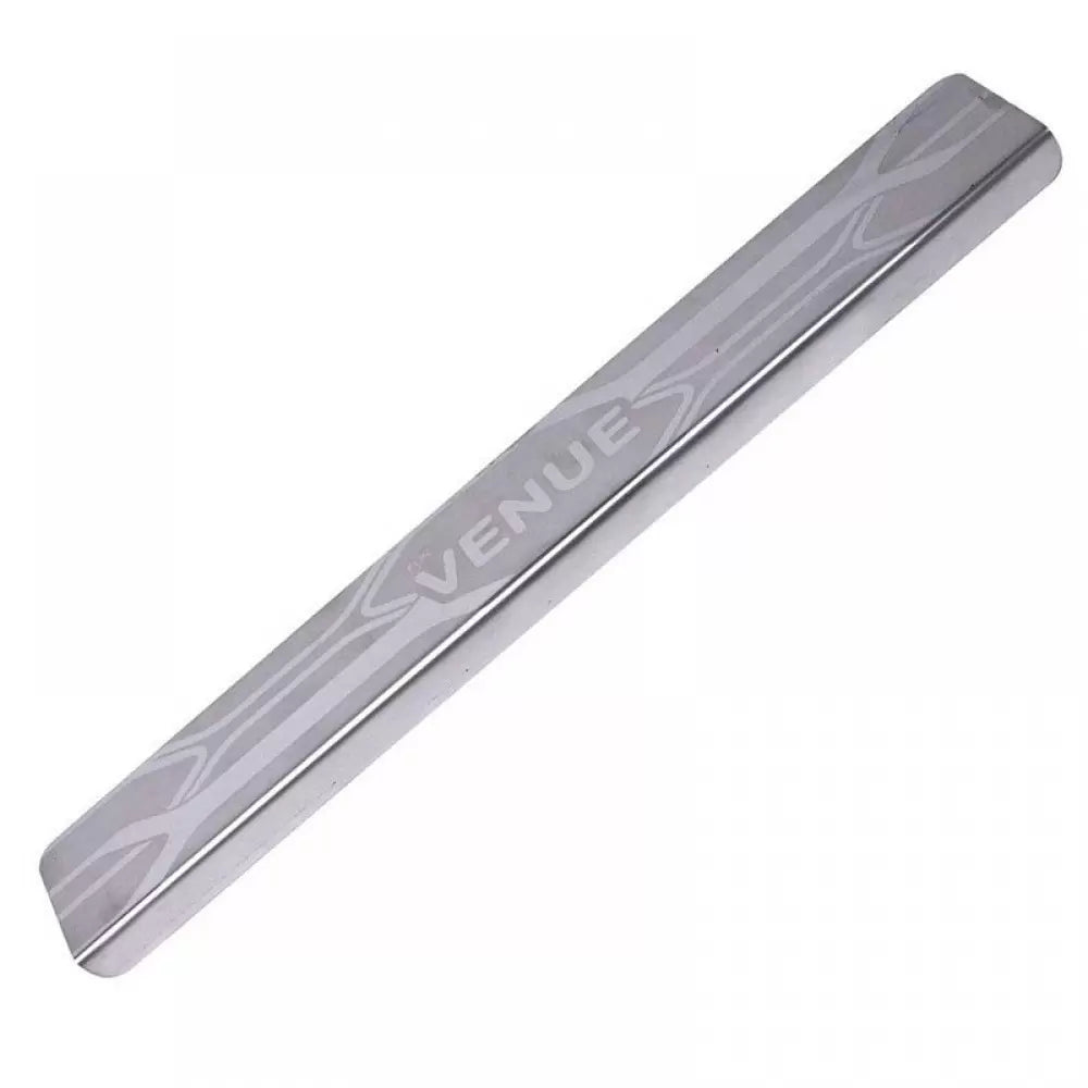 Hyundai Venue 2019 Onwards Stainless Steel Door Scuff Foot Sill Plate Guards (Set of 4 Pcs.)
by Galio