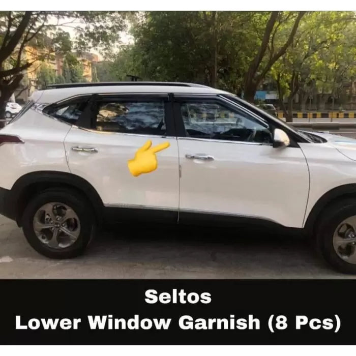 Kia Seltos Exterior Chrome Body Show Kit Combo (Set of 38 Pcs.)
by Imported