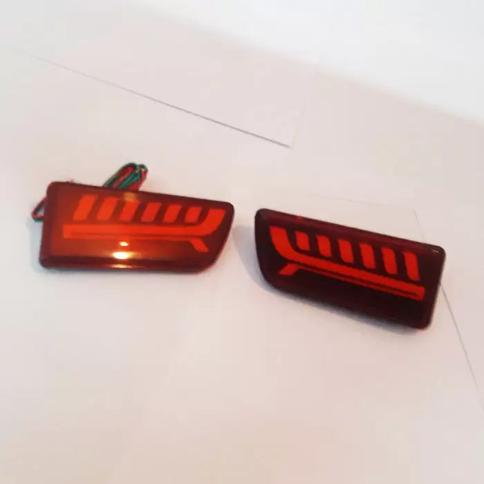 Mahindra Scorpio 2014 Onward Bumper LED Reflector Lights (Set of 2Pcs.)
by Imported