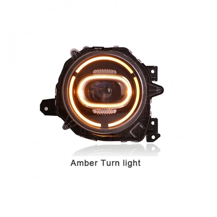 Maruti Suzuki Jimny 2023 Onwards LED Headlight DRL With Turn Signal - Set Of 2
by Imported