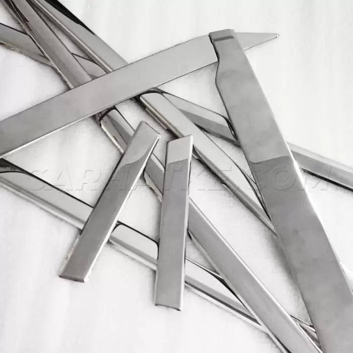 Maruti Suzuki New Brezza 2022 Onward Lower Window Chrome Garnish Trims (Set Of 8Pcs.)
by Cnleague