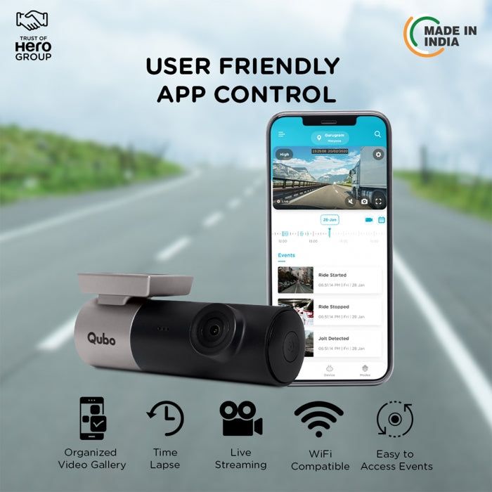 Qubo Smart Car Dash Camera Pro
by Qubo