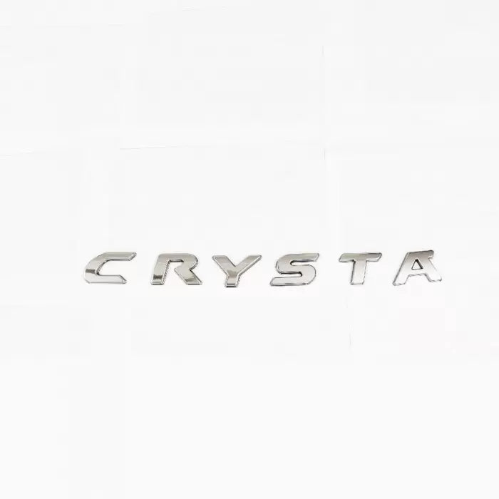 Toyota Innova Crysta Logo Chrome 3D Letter Emblem Full Set in High Quality ABS Material
by Galio