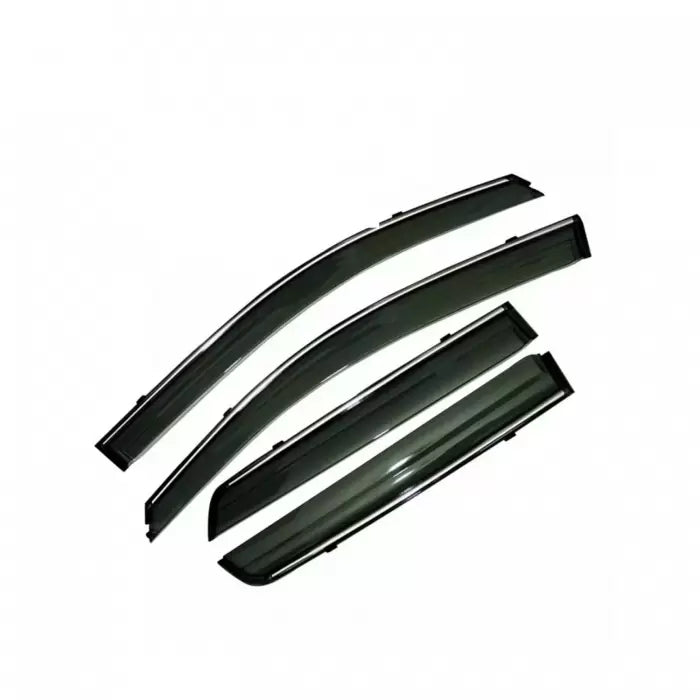 Maruti Suzuki Baleno 2022 Onwards Car Window Door Visor with Chrome Line (Set Of 4 Pcs.)
by Imported