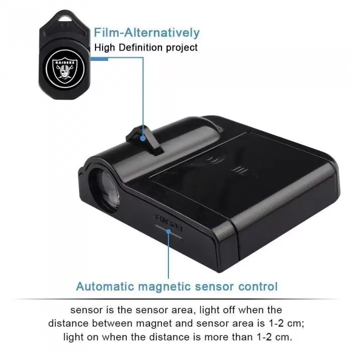 Tata All Car Wireless Door Open Alert Welcome Shadow Ghost Light - 2 Pieces
by Imported