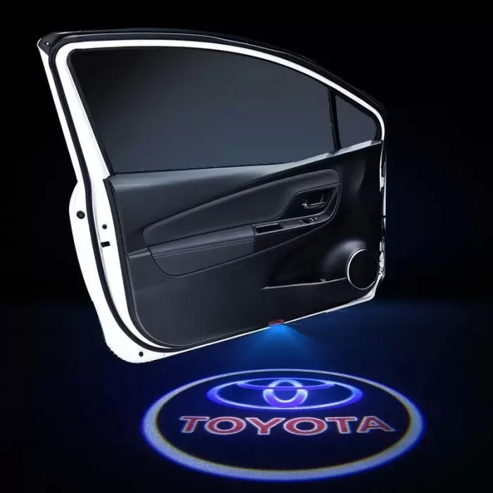 Wireless Car Welcome Logo Shadow Projector Ghost Lights Kit For Toyota Etios Set Of 2
by Imported