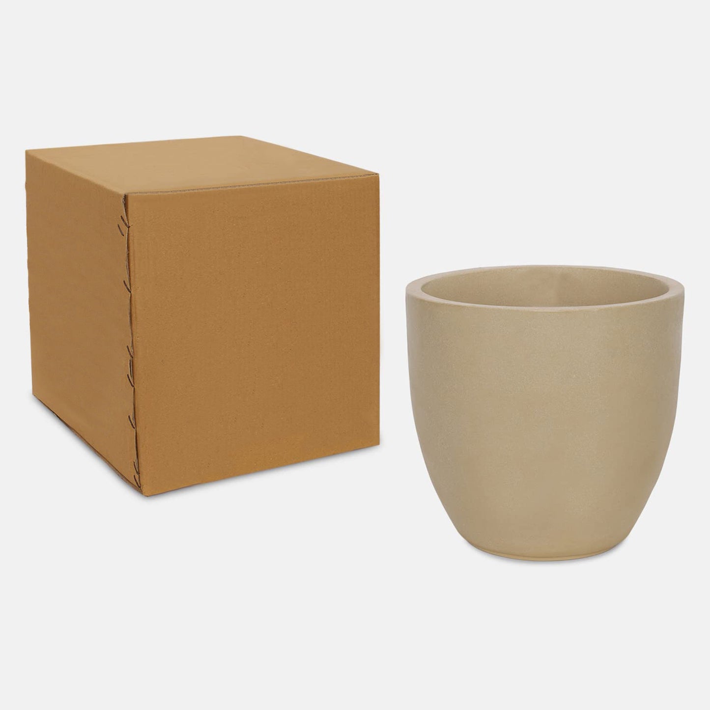 AGC Design Fox B P Cup Round Planter Suitable for Indoor and Outdoor