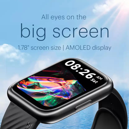 Noise ColorFit Vision 2 with 1.78' Always on AMOLED Display Smartwatch
