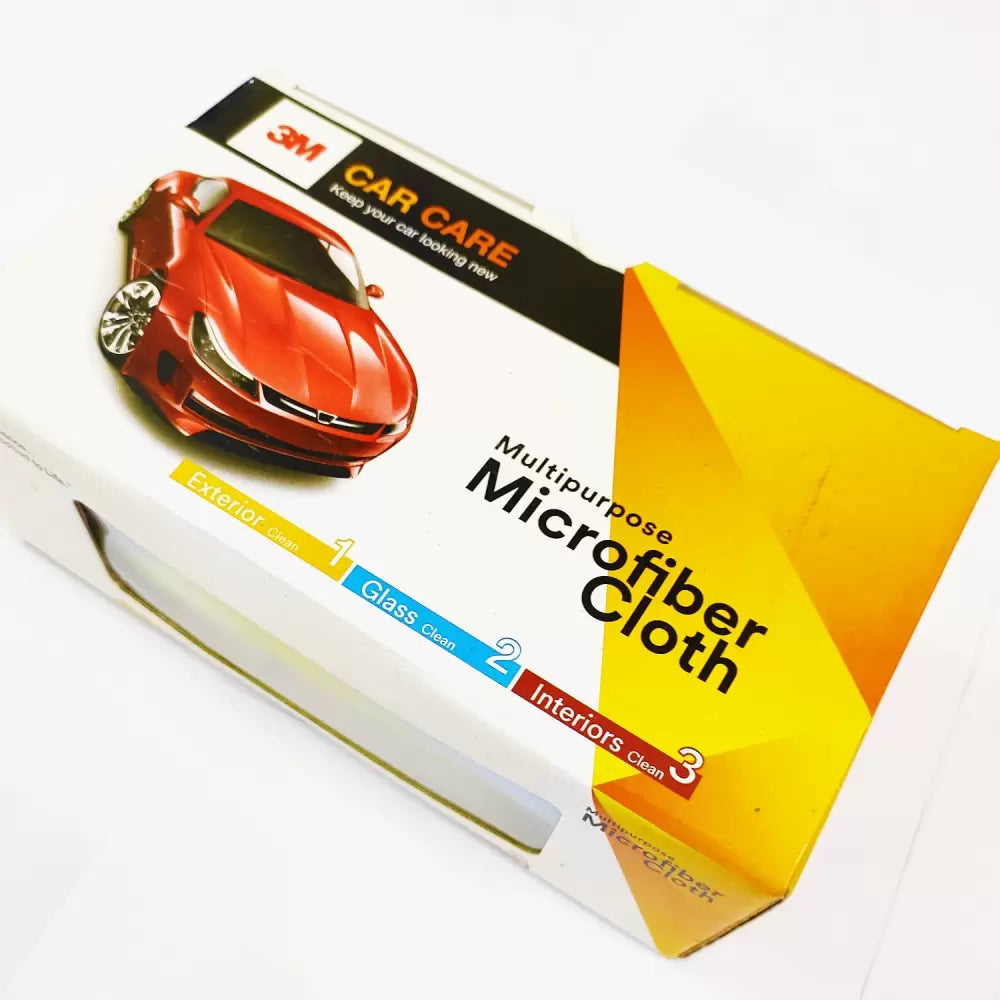 Original 3M Microfiber Car Cleaning Cloth (3 Pieces) 

by 3M