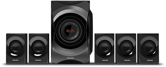 Philips SPA8000B/94 5.1 Channel Multimedia Speakers System