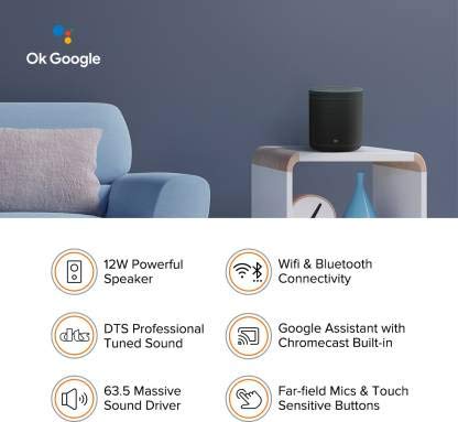 MI Google Assistance Bluetooth Wireless Speaker ( Unboxed )