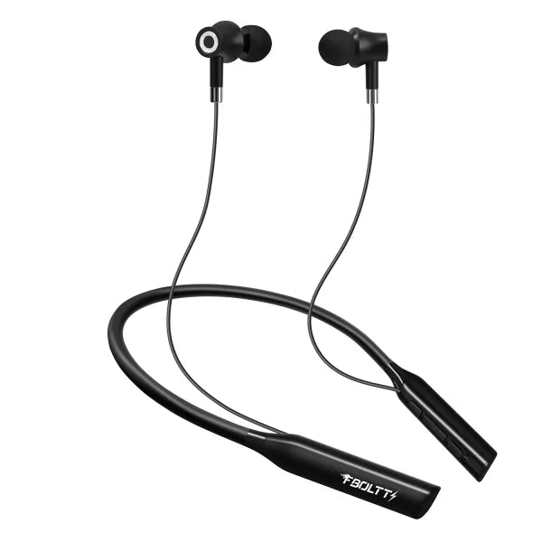 Fire-Boltt BN1400 Bluetooth Wireless In Ear Earphones with Mic (Black)