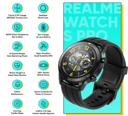 REALME WATCH S PRO AMOLED WATCH