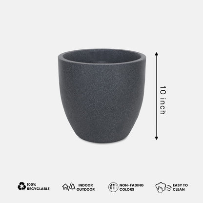 AGC Design Fox B P Cup Round Planter Suitable for Indoor and Outdoor