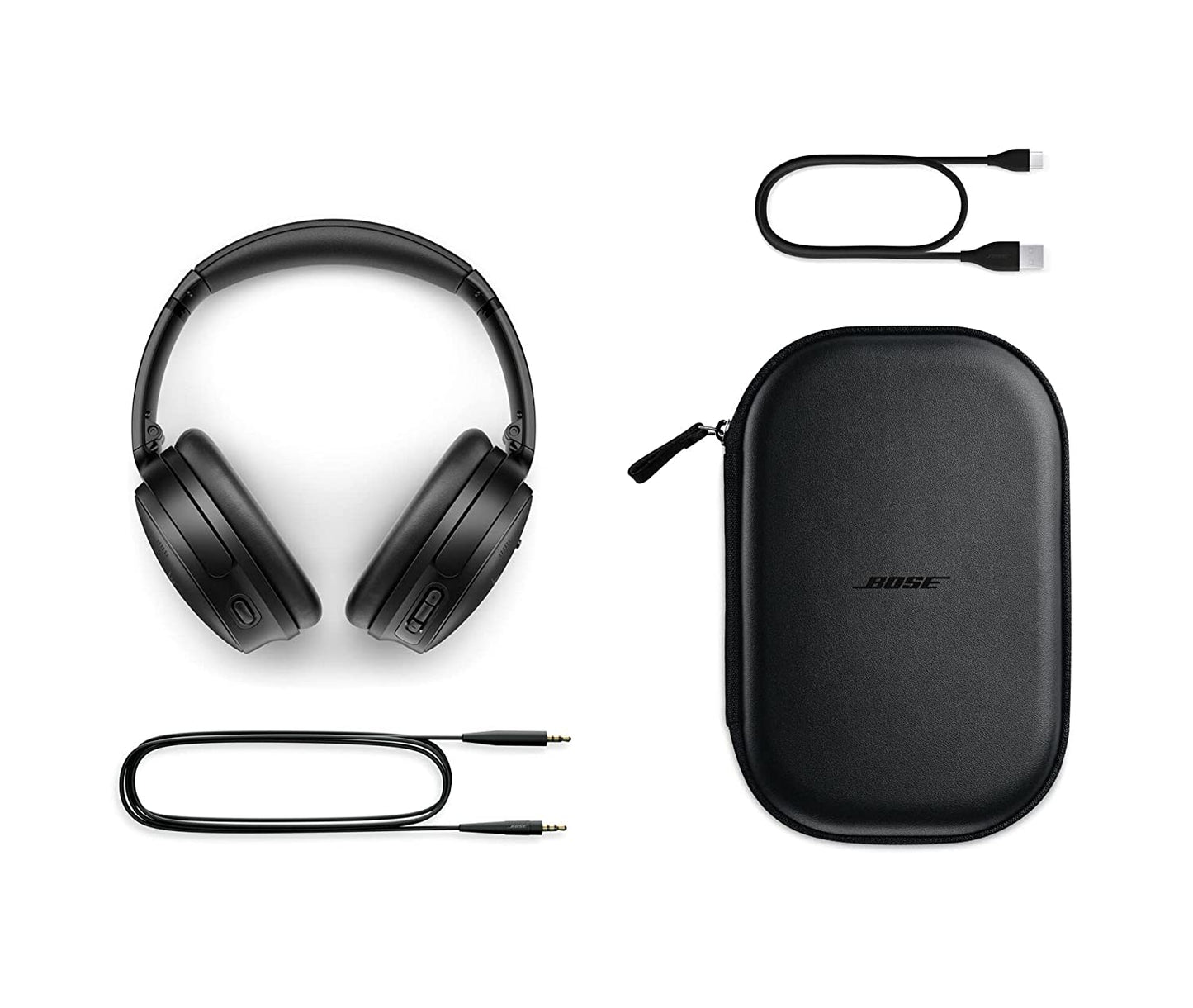 Bose Quietcomfort 45 Bluetooth Wireless Over Ear Headphones – Triple Black