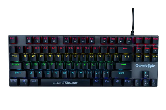 Cosmic Byte CB-GK-26 Pandora TKL Mechanical Keyboard(Black/Grey)