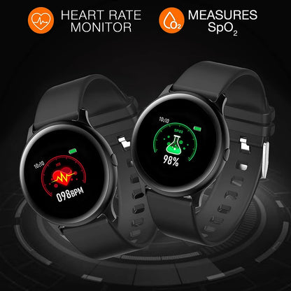 GIONEE STYLFIT GSW7 Smartwatch with SPO2 Monitoring, Heart Rate Sensor