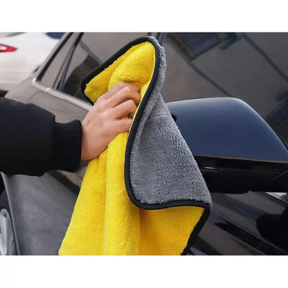 Microfiber Cloth for Car Cleaning and Detailing Dual Sided, Extra Thick Plush Microfiber Towel Lint 60x40CM 800GSM (Pack of 3, Heavy Quality)

by Imported