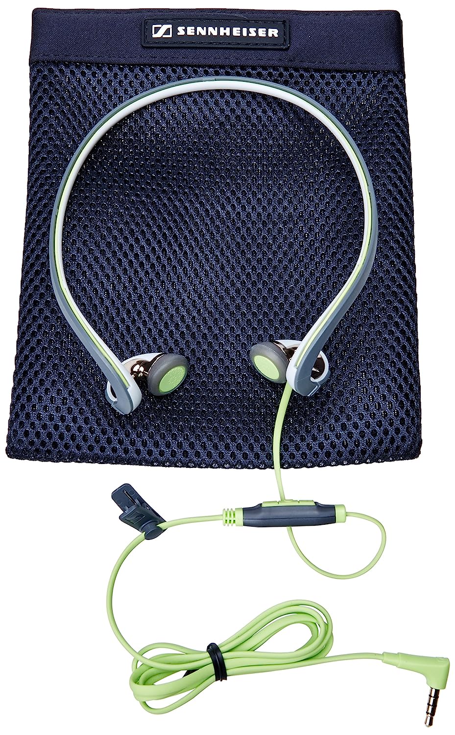 Sennheiser PMX 686G Wired In Ear Earphones with mic GreenGrey