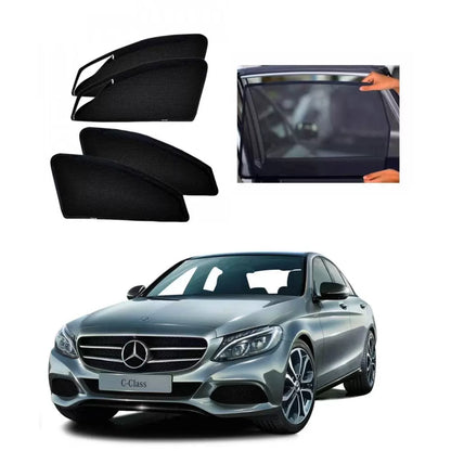 Mercedes C 200 Window Zipper Magnetic Sun Shades