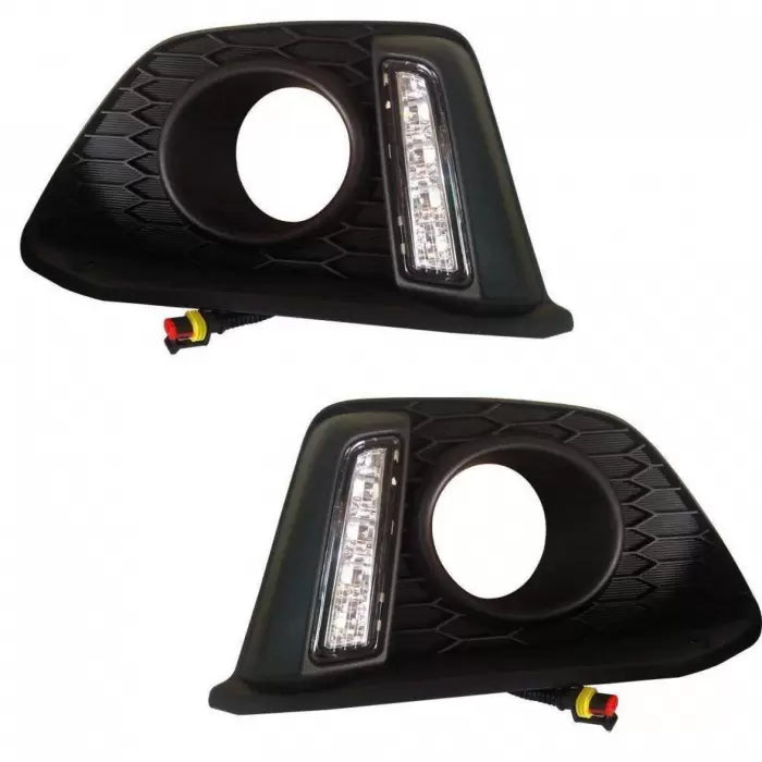 Honda New Jazz LED Front DRL Day Time Running Lights with Fog Lamp (Set of 2Pcs.)

by Imported