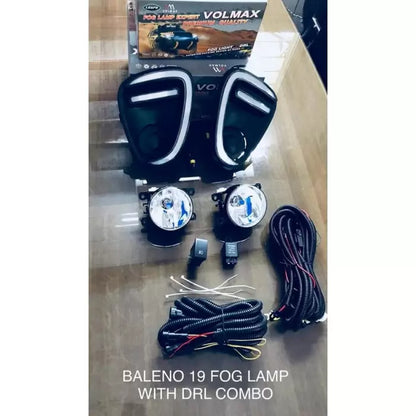 Toyota Glanza 2019-2022 Front LED DRL Day Time Running Light with Fog Lights (Set of 2Pcs.)

by Volmax