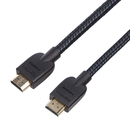 AmazonBasics High-Speed Braided HDMI Cable – 10 Feet