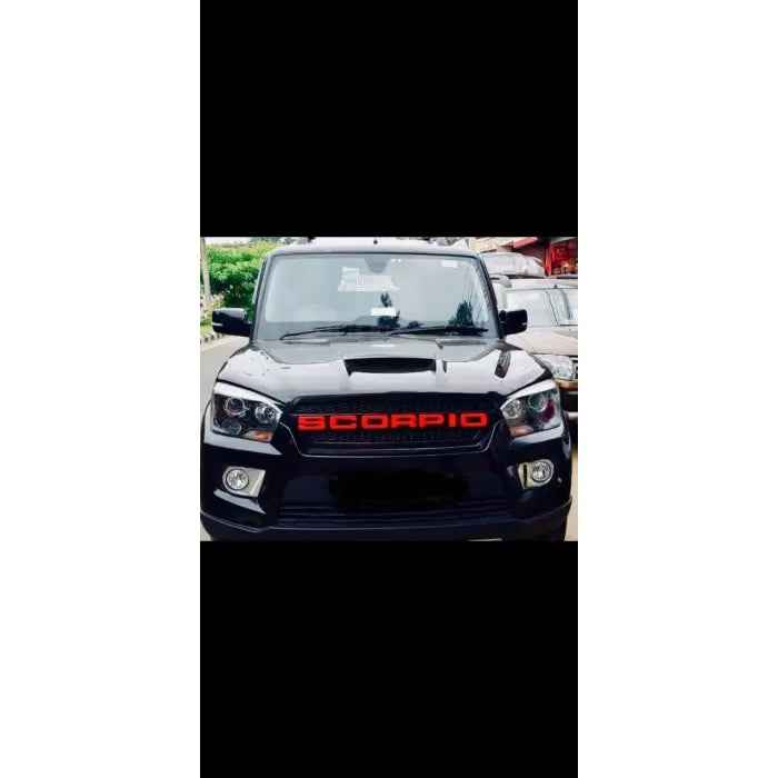 Mahindra New Scorpio 2014 Onward Logo Custom Style Front Grill

by Imported