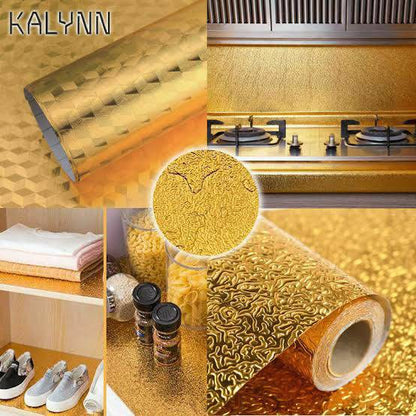 Golden Oil Proof Sticker Roll (60*200cm)