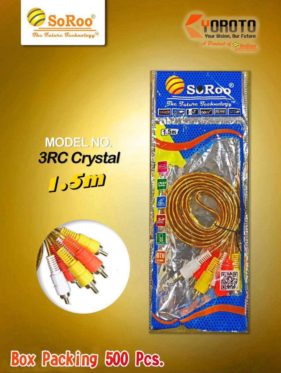 SOROO 3 RC CRYSTAL WIRE