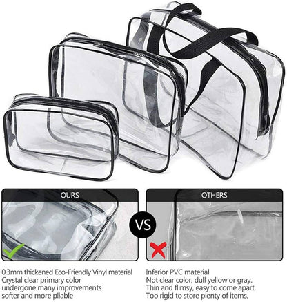 Transparent Travel Cube Bag SET3 (JA0020)