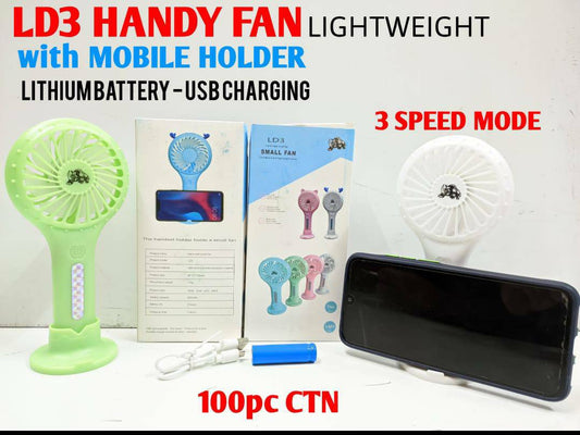 LD3  Handy Fan
