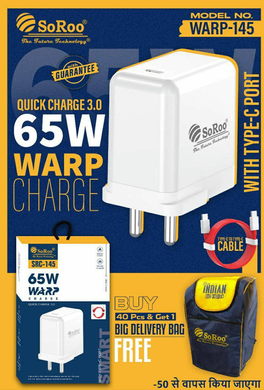 SOROO WRP 145 (65 WATT CHARGER)