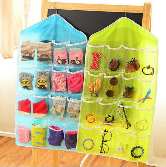 16 Pocket Hanging Organizer (JA0001)