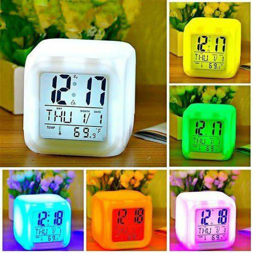 Dice Colour Changing Clock